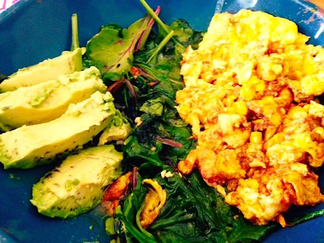 Tumeric Scrambled Eggs