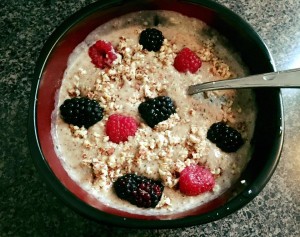 Hearty Hemp Hearts Porridge