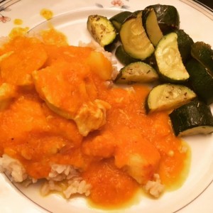 ginger carrot curry chicken recipe