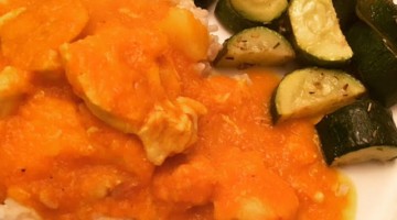 ginger carrot curry chicken recipe